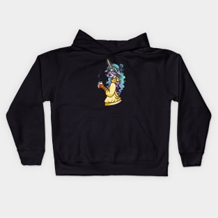 Unicorn Coffee Kids Hoodie